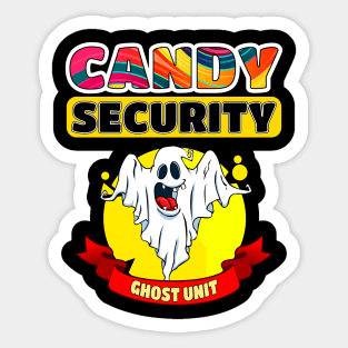Candy Security Ghost Protection Sticker